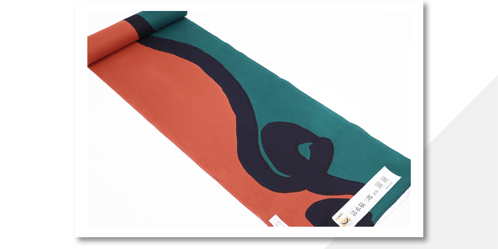 三勝 浴衣(ゆかた) 清水敬三郎 歌川国芳/浮世よしづ久志 赤×緑×黒