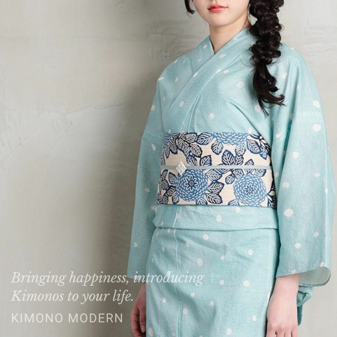 2way-夏キモノ浴衣ーtiny bubble（セオα・Mサイズ） | 着物や浴衣なら