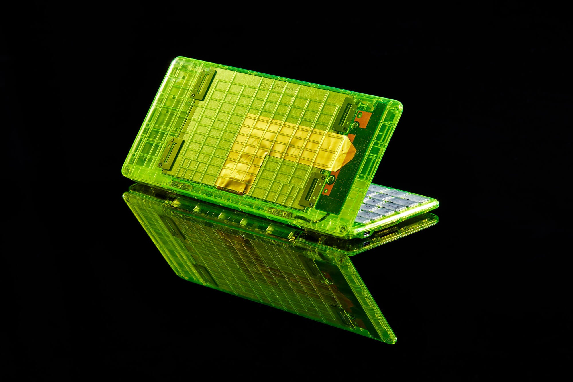 限定】デジタルメモ「ポメラ」DM250XY Crystal Neon Yellow