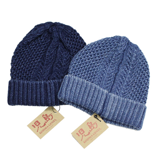 児島ジーンズインディゴニットCAP