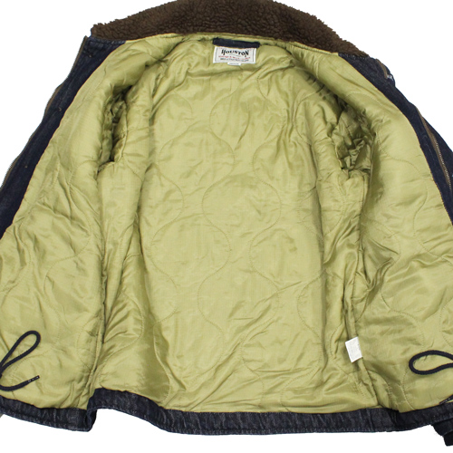 HOUSTON(ヒューストン)デニムN-1デッキジャケット