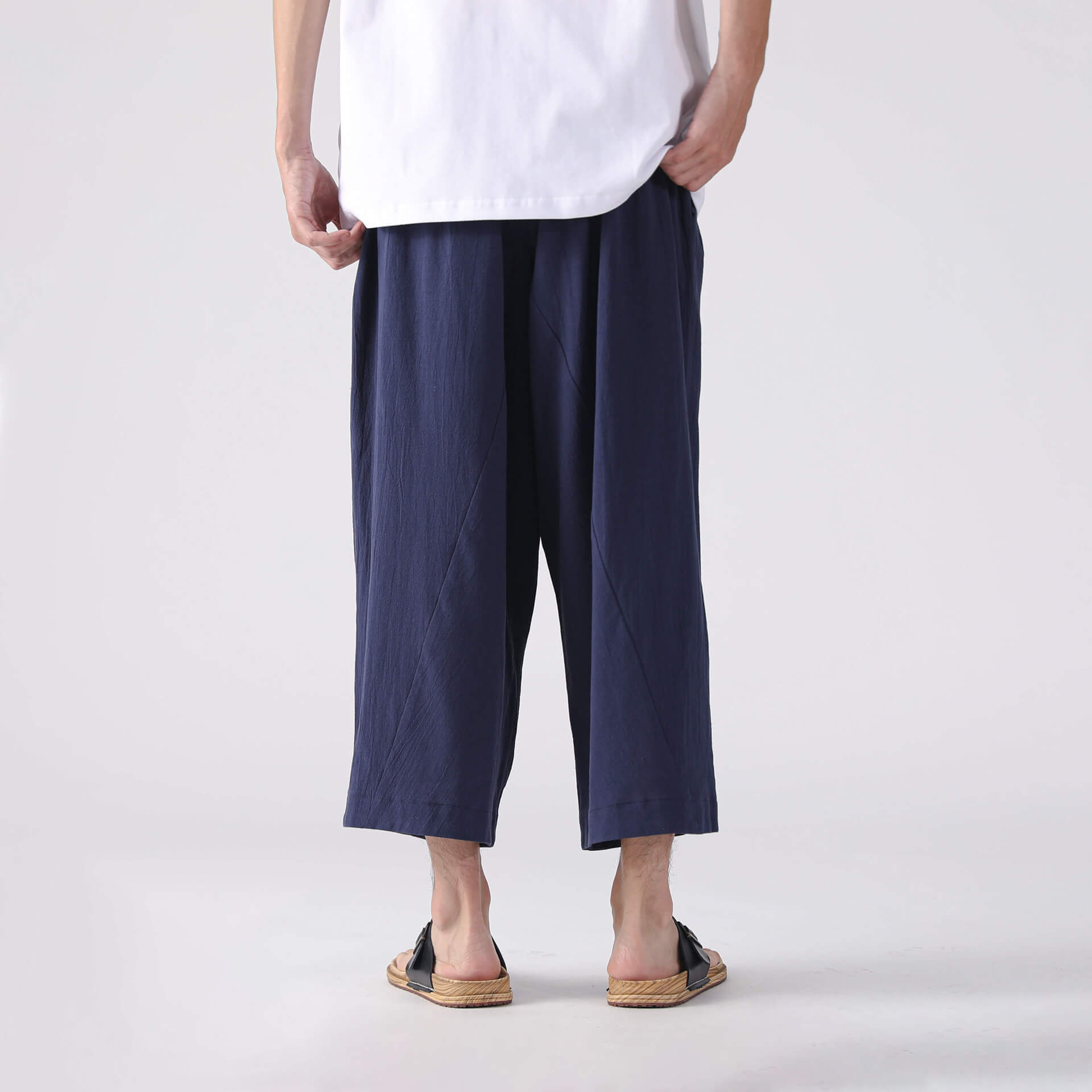 Sekino Wide Cropped Pants – Kidoriman