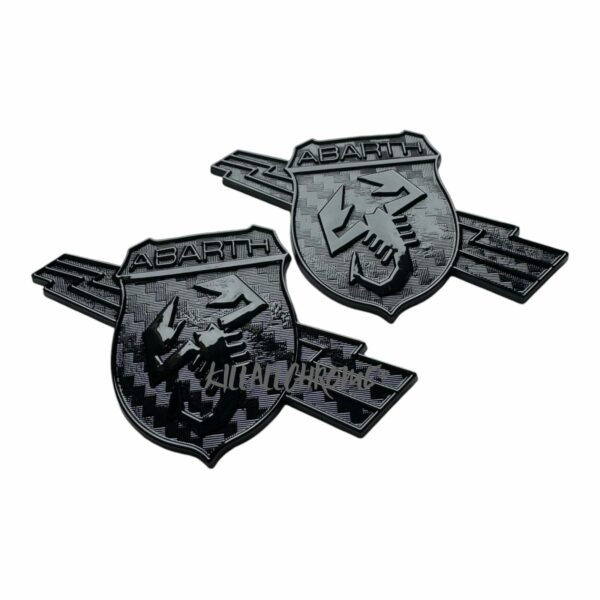 For Abarth Lightning Side Badges – 500 595 695 Punto Replacement