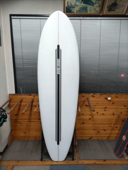 最短上達ボード！フィン付！】クロスギアサーフボード68PUモデル（6'8