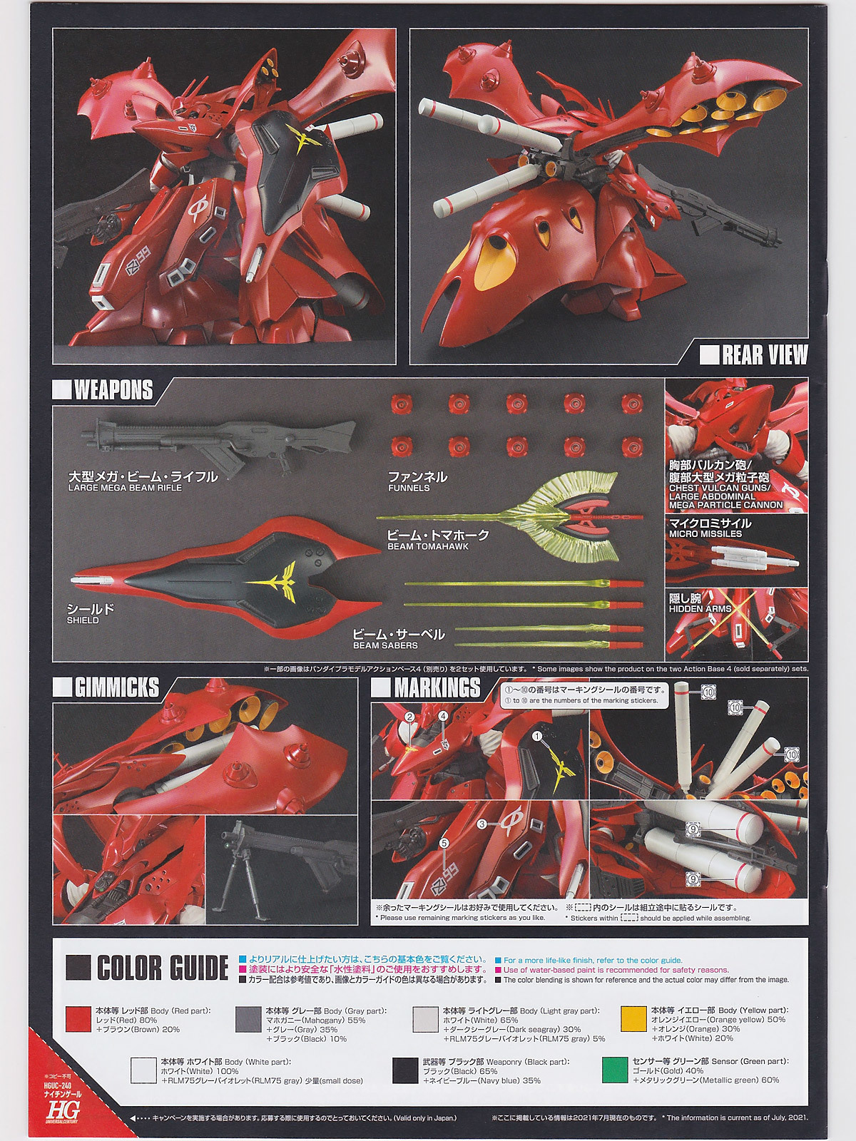 HGUC ナイチンゲール ランナーレビュー: KirinStation