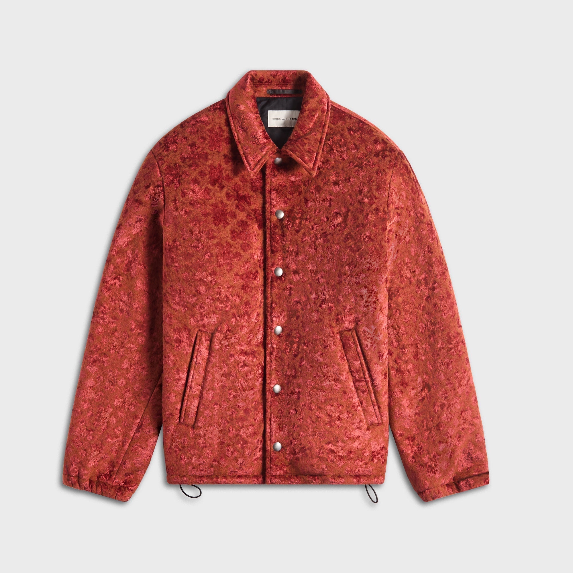 Dries Van Noten Needle Punch Jacket - Rust – Kith