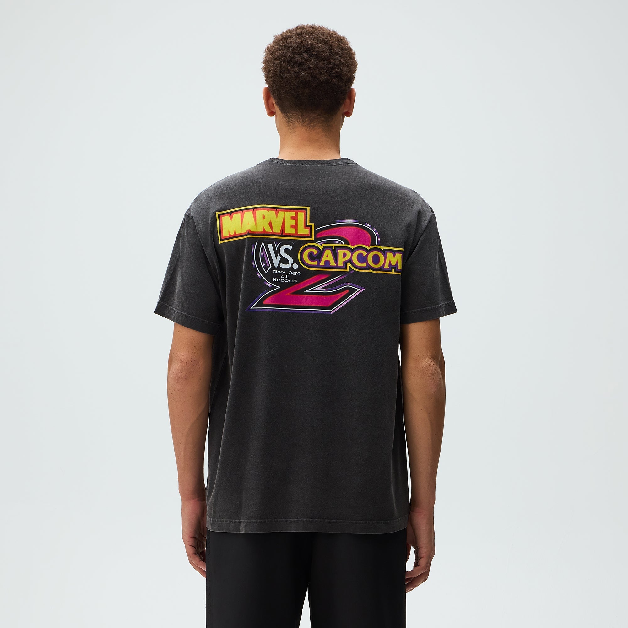 Marvel vs. Capcom | Kith Circus Vintage Tee - Black