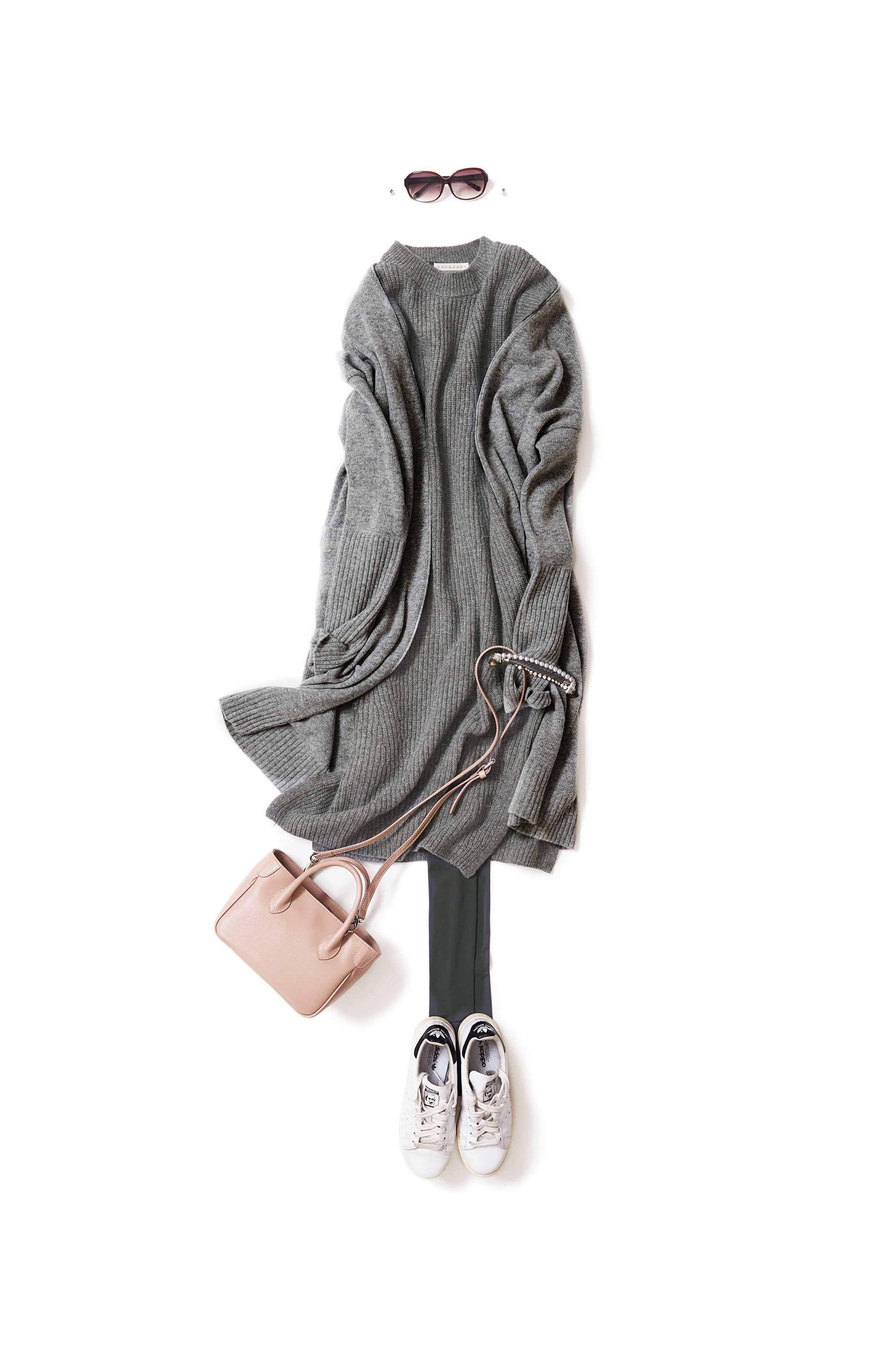 ニットワンピ×25デニール / コーディネート詳細 / Kyoko Kikuchi's