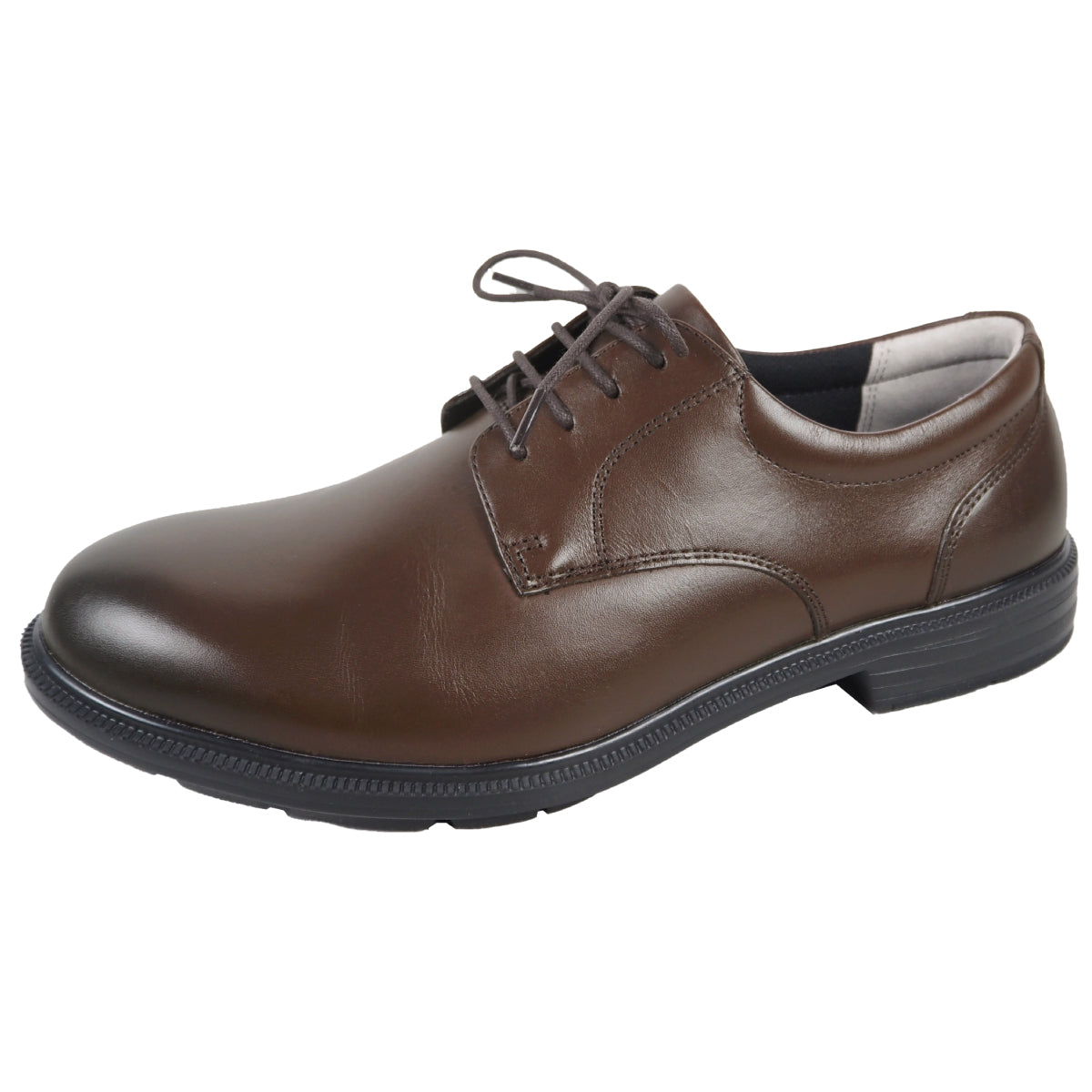 革靴 メンズ ビジネス 本革 軽量 柔らかい 外羽根 プレーントゥ 幅広