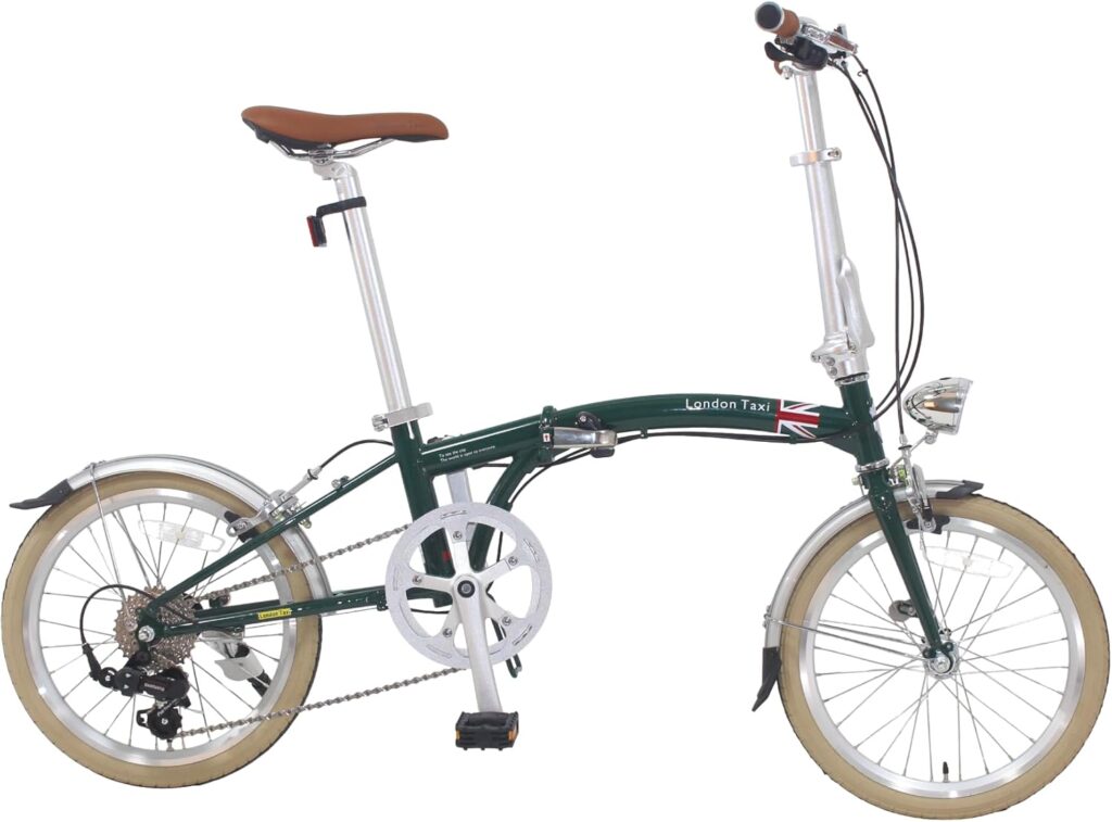 5万円のブロンプトンw】クロモリ・リア8速 16インチ折りたたみ自転車