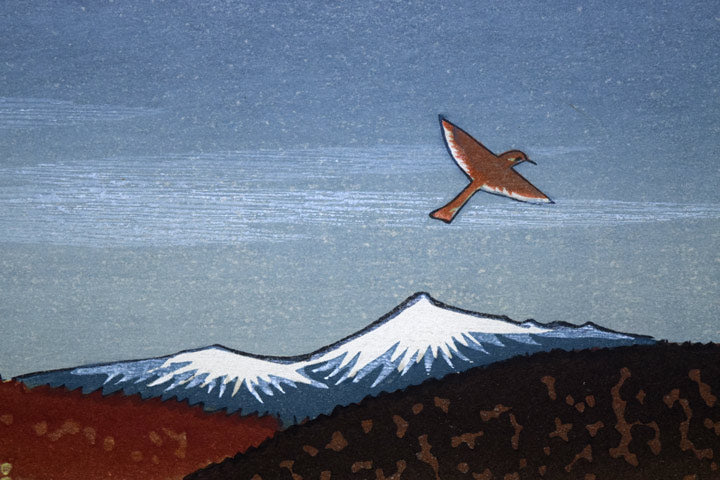 谷内六郎「なわとび」木版画 絵画買取・販売の小竹美術