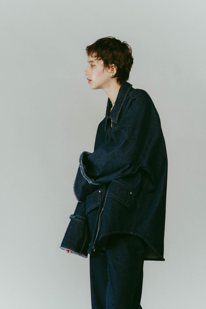 denim over shirt jacket(unisex)/2color | KNUTH MARF