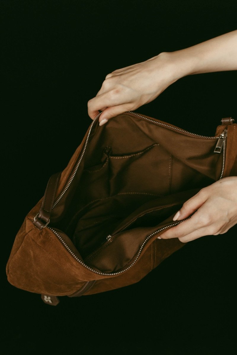 suede moon bag/2color | KNUTH MARF