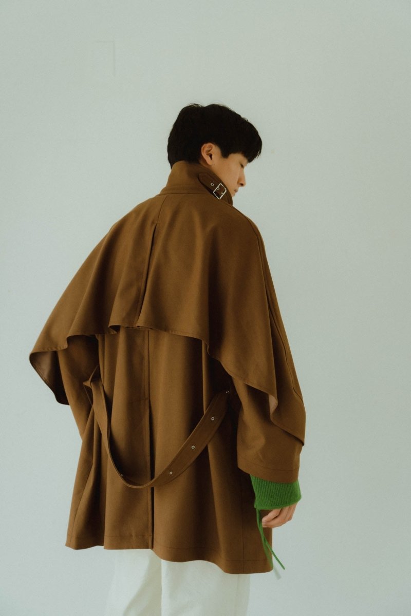 3way dolman trench coat/khakibrown | KNUTH MARF