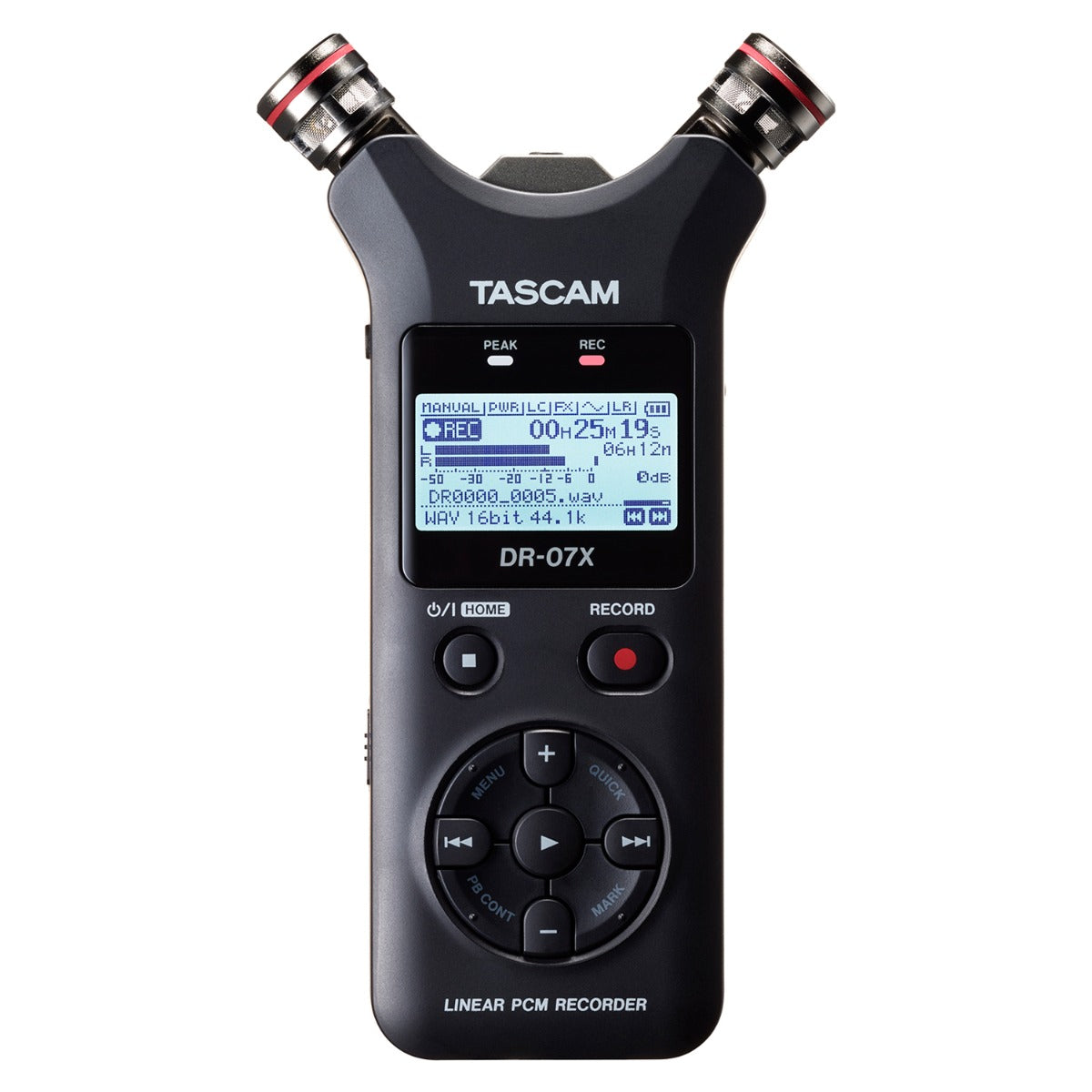 TASCAM DR-07X Handheld Stereo Recorder – Kraft Music