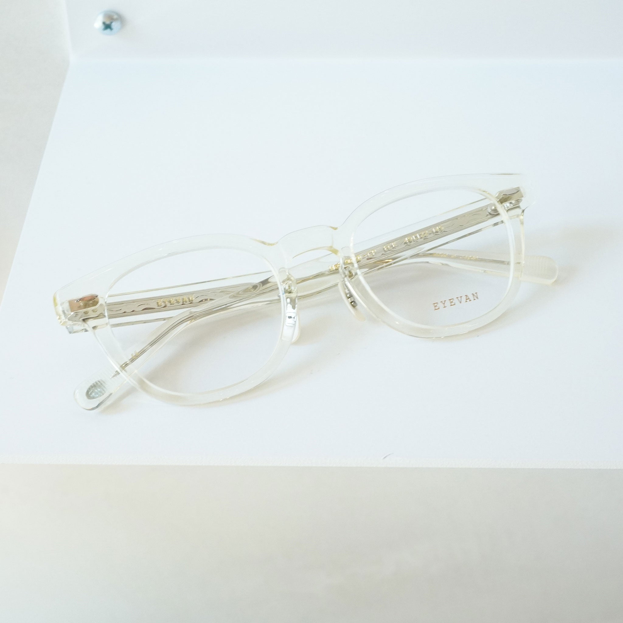 EYEVAN アイヴァン / WEBB-CP 49 / ECR (ECRU) / メガネ – KRANC OPTICAL