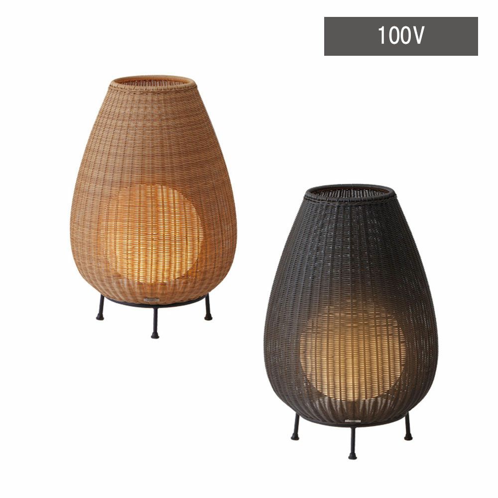 タカショー ラタンスタンドライト HFC-D12 100V ラージ｜建材・住宅