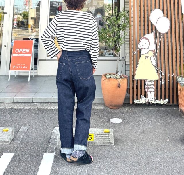 Go To Hollywood デニム 変形 パンツ ネイビー