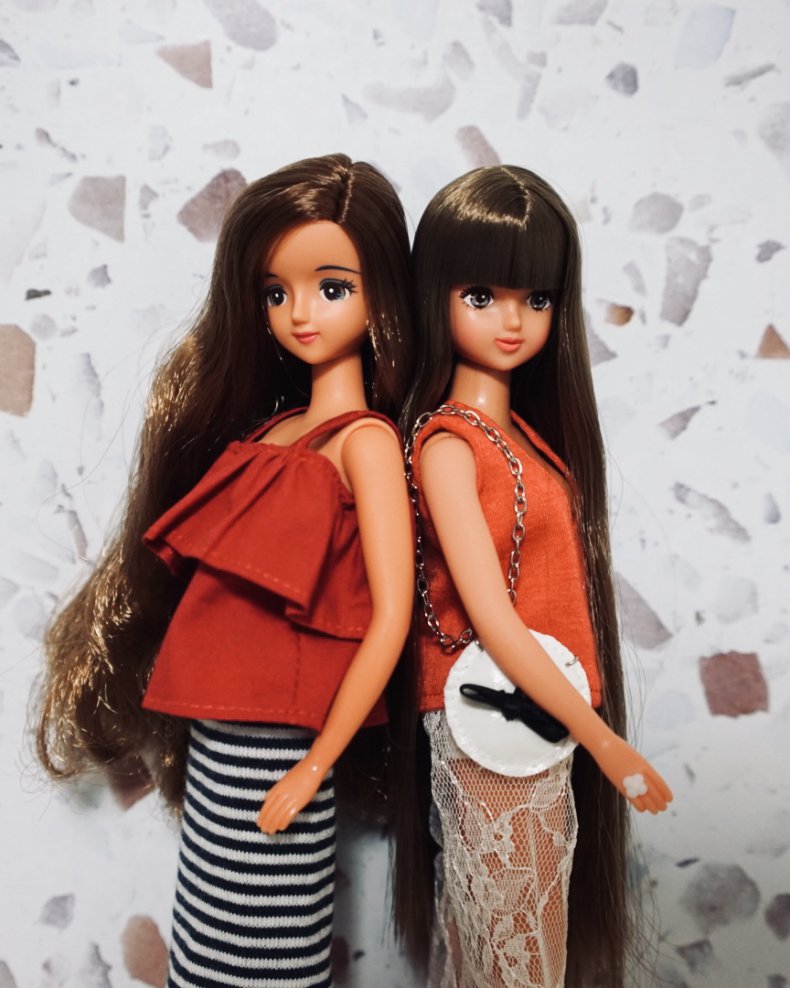 夏が待ち遠しいエリーとカオリ | ちいさなおもちゃばこ