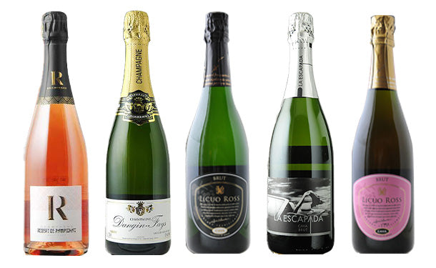 シャンパン2本入り！ 全てシャンパン製法のスパークリングセット