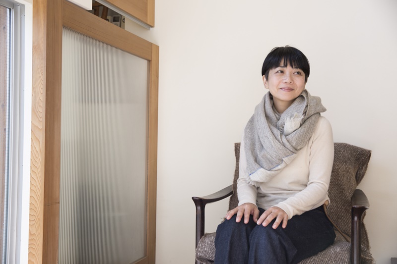 織作家「hou homespun」上杉浩子さん（前編）～目指す質感で羊毛を