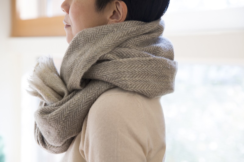 織作家「hou homespun」上杉浩子さん（前編）～目指す質感で羊毛を