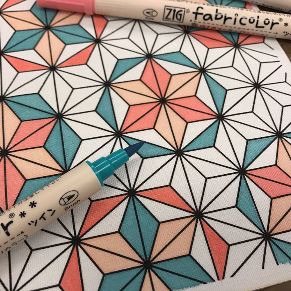 ZIG fabricolorツイン 24色セット (TC-4000A/24V)