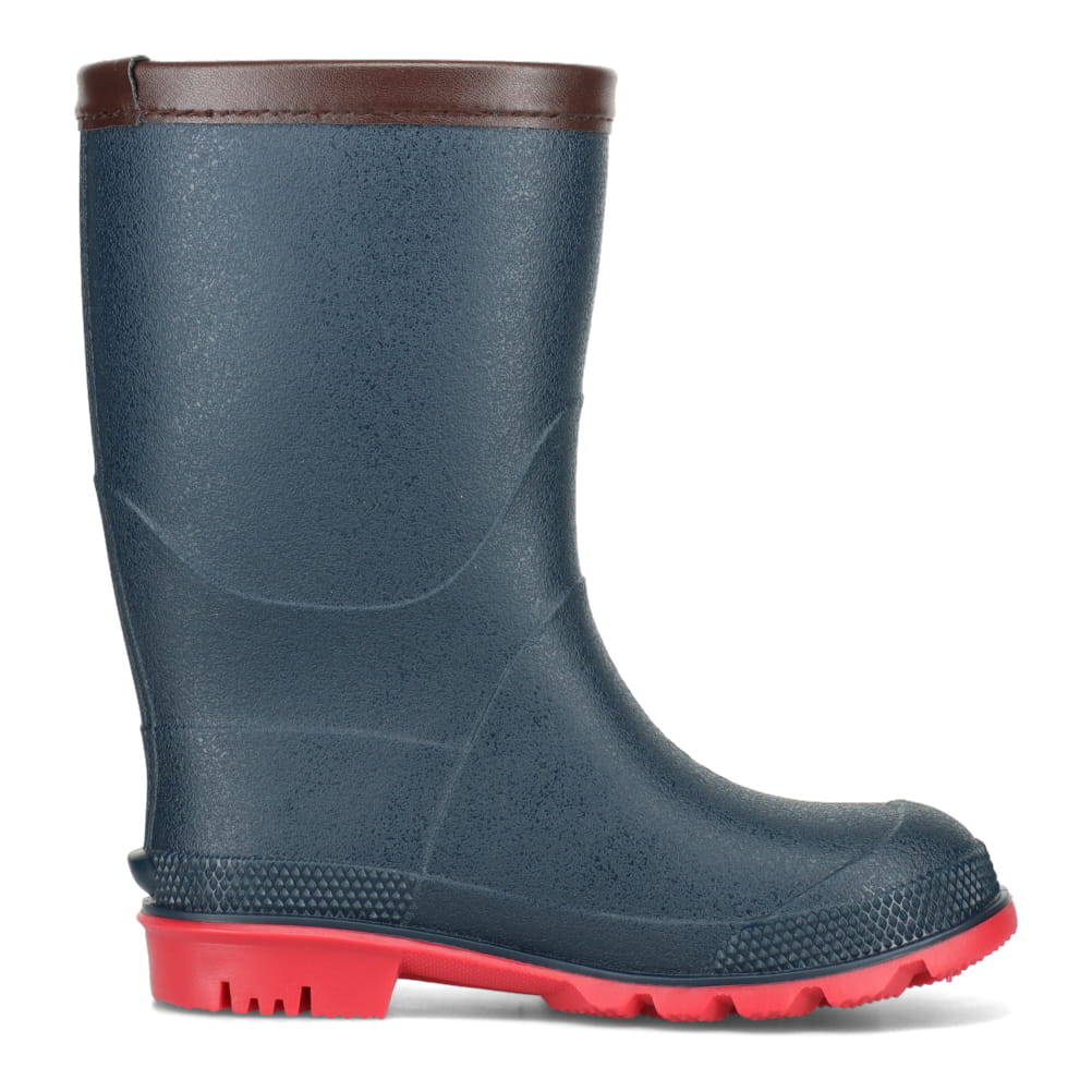 TRIPLE WAVE トリプルウェーブ ジュニアレインブーツ ネイビー×レッド