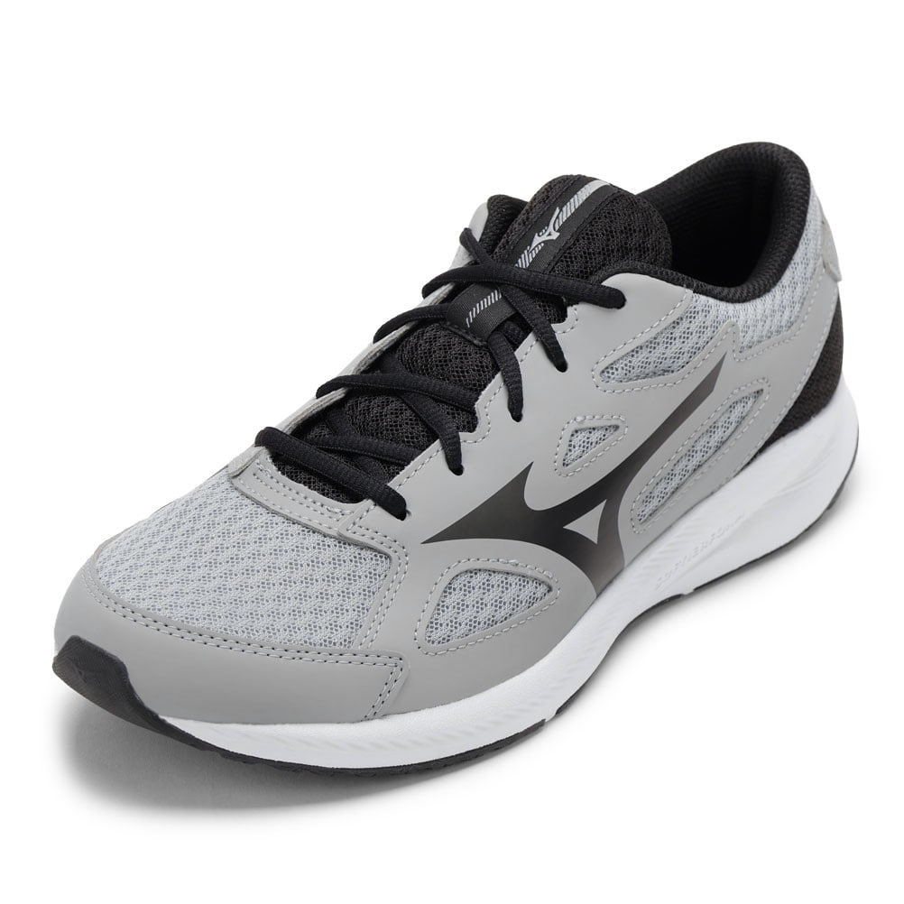 MIZUNO ミズノ ADELAIDE 4E グレー×ブラック メンズ | 靴（シューズ