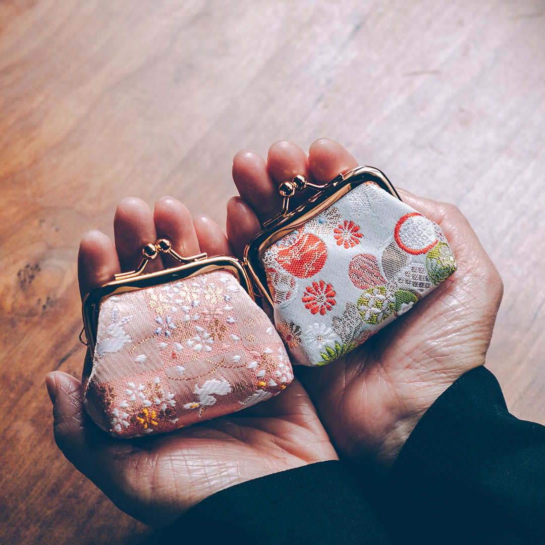 マーレ 50's 西陣織 五重塔 スカガウン 和柄 スモーキングガウン 1950s