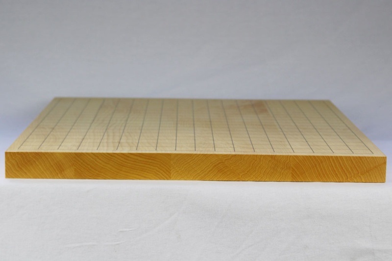 本榧卓上碁盤 1寸杢（ハギ）23Z152