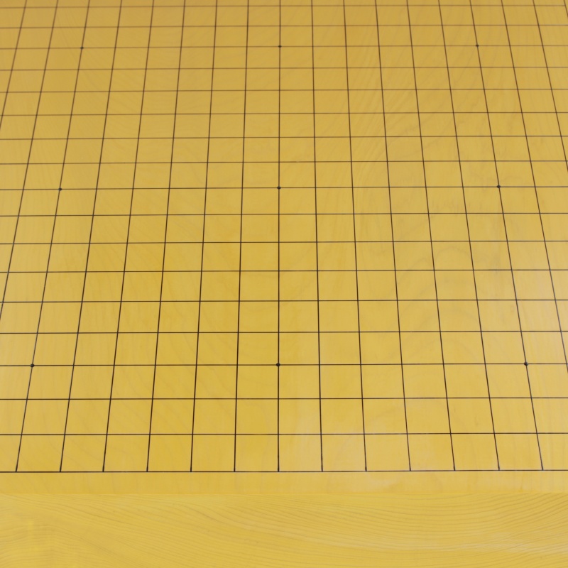 本榧脚付碁盤 4.5寸板目 252201