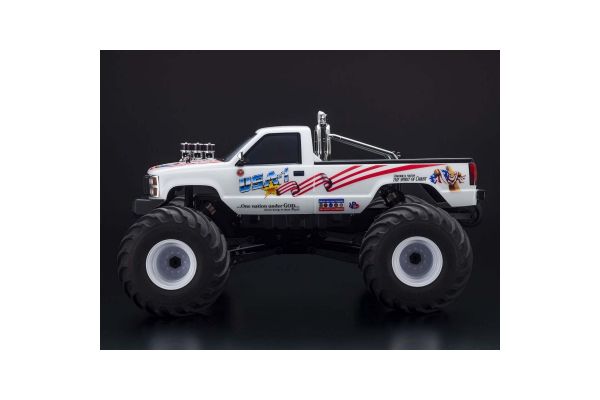 1/8 Scale Radio Controlled Brushless Motor Powered 4WD Monster