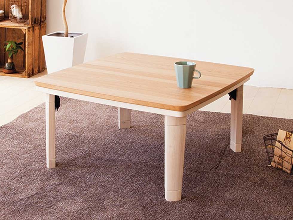 家具調こたつフラットヒーター80×80cmKTR-3234F | コイズミオンライン