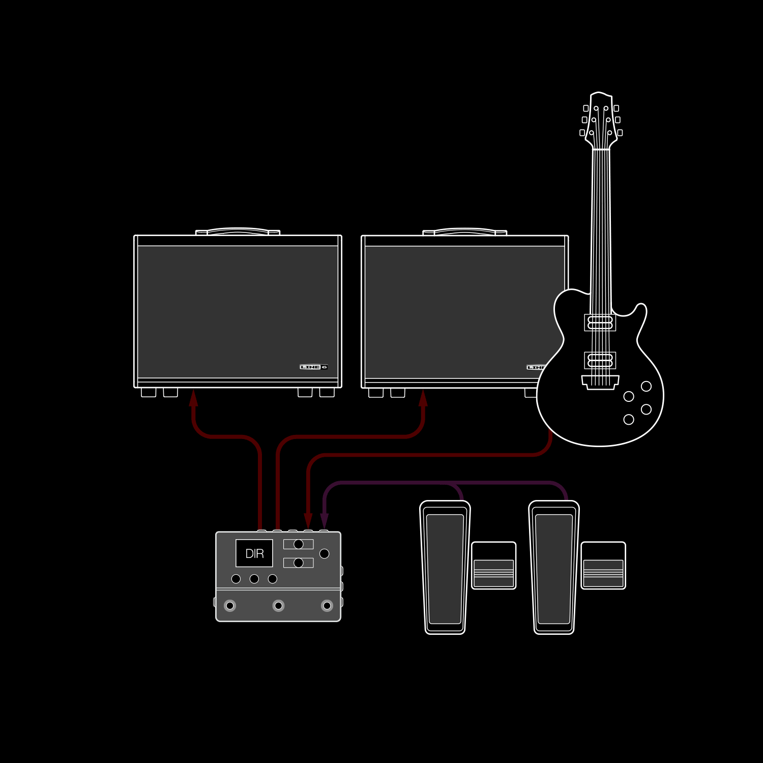 Line 6 | HX Stomp | Amp & Effects Processor