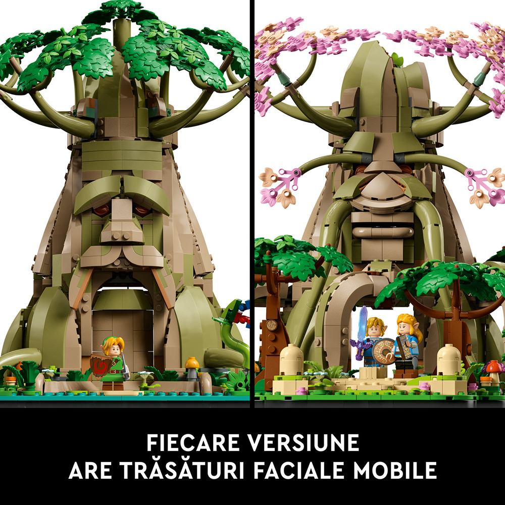 LEGO The Legend of Zelda: Great Deku Tree 2in1 77092, 18 ani+