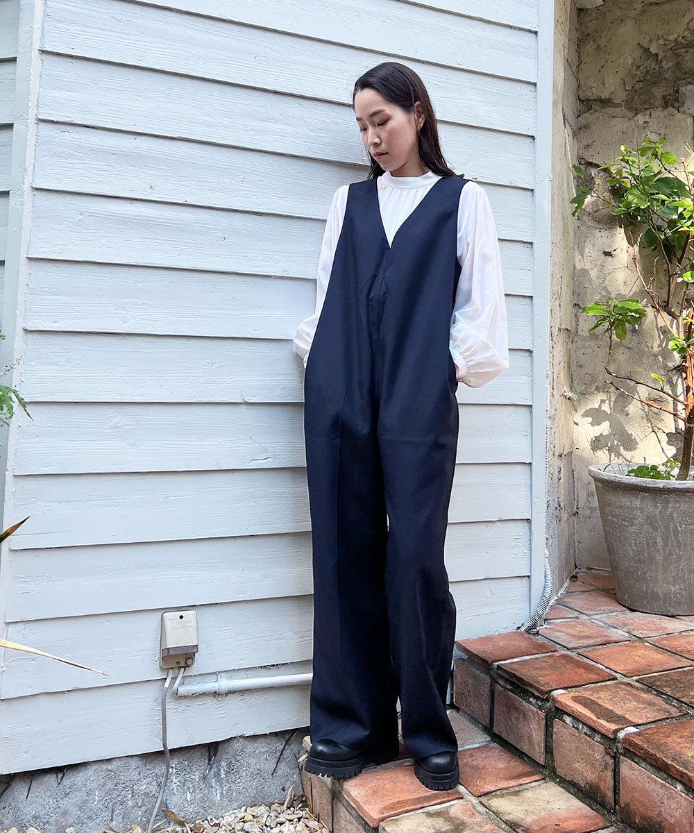 Vネックサロペット — LA MARINE FRANCAISE