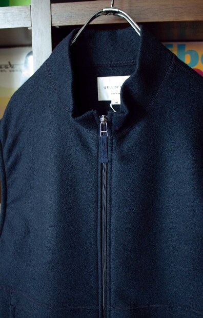 Still by hand ウールナイロンジップベスト VE02233 完売 [Lampa]