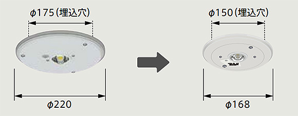 EL-WDB33112A || LED非常用照明器具 三菱電機 [防雨・防湿形 IP44]電池
