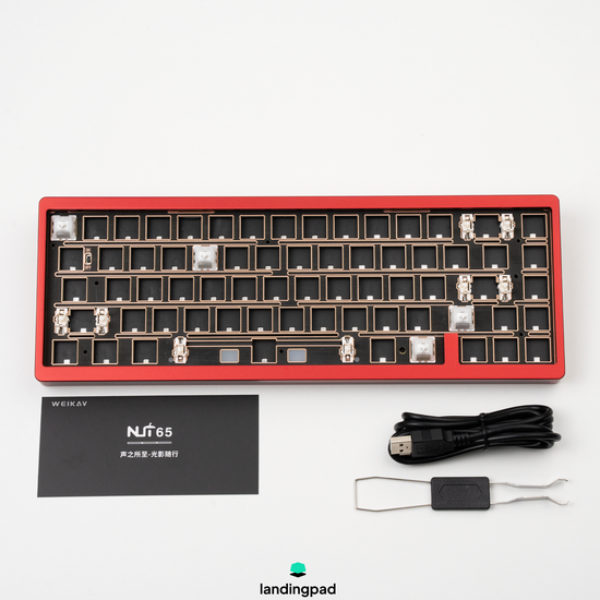 Weikav Nut65 Keyboard | Affordable 65% Hotswap Keyboard Kit