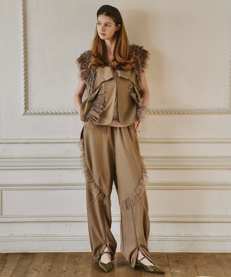 予約】【J1U by LA BELE ETUDE】2WAYボリュームギャザーチュール