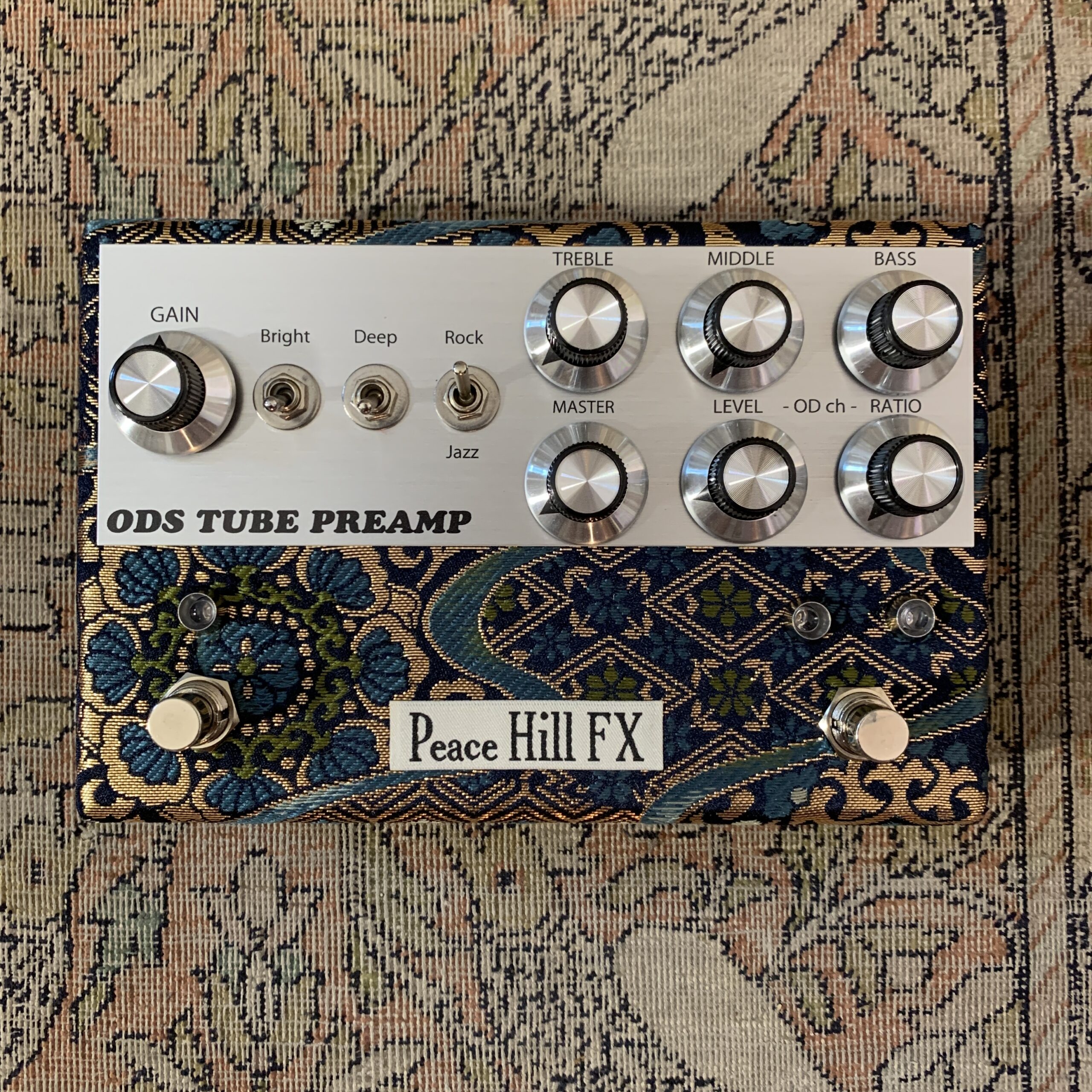Peace Hill FX ODS Tube Preamp: guitar preamp from Japan