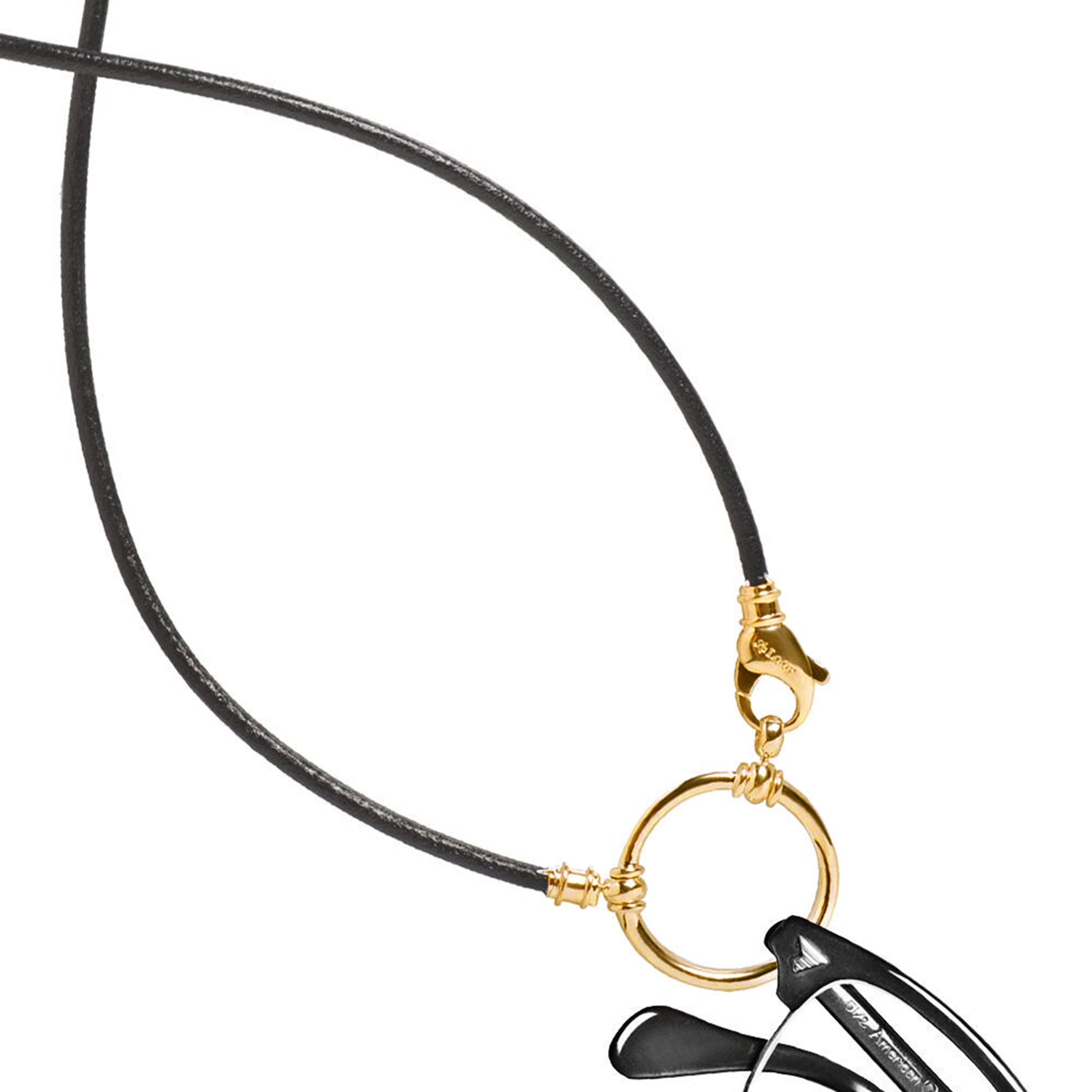 Eyeglass necklace holder to keep glasses safe