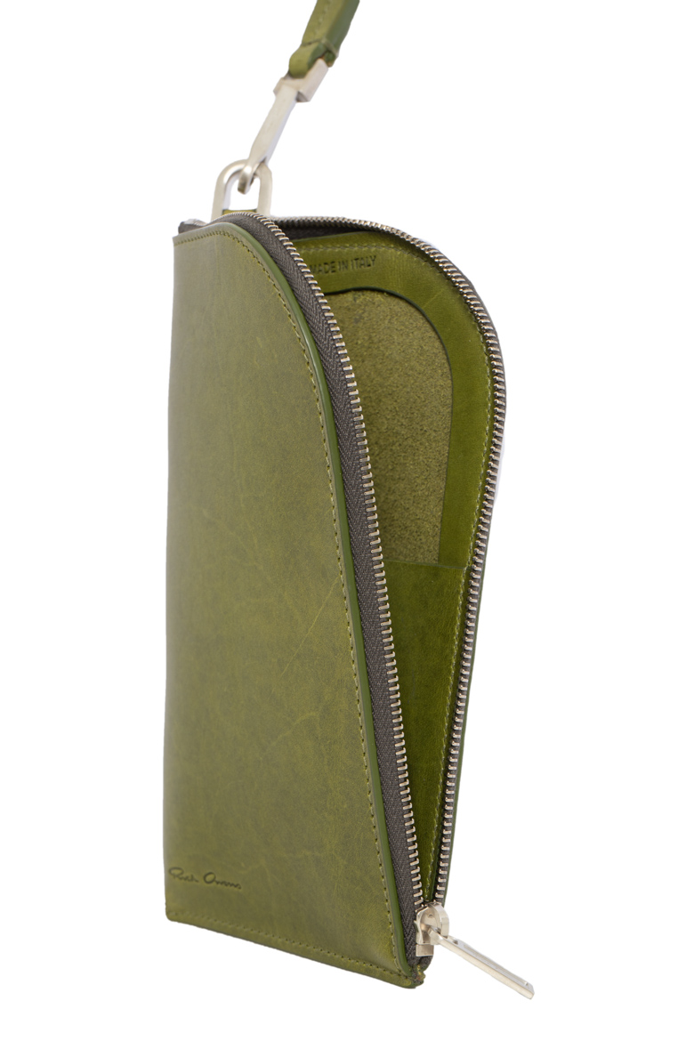 RICK OWENS | NECKWALLET GREEN | L'ARMOIRE