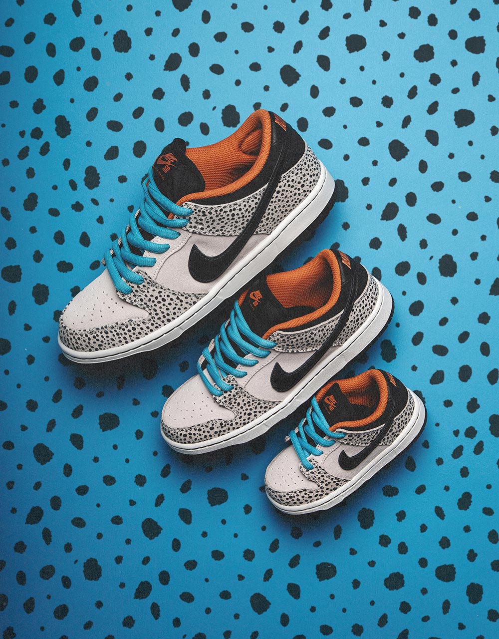 Nike SB 'Safari Electric Pack' Dunk Low Pro QS Skate Shoes