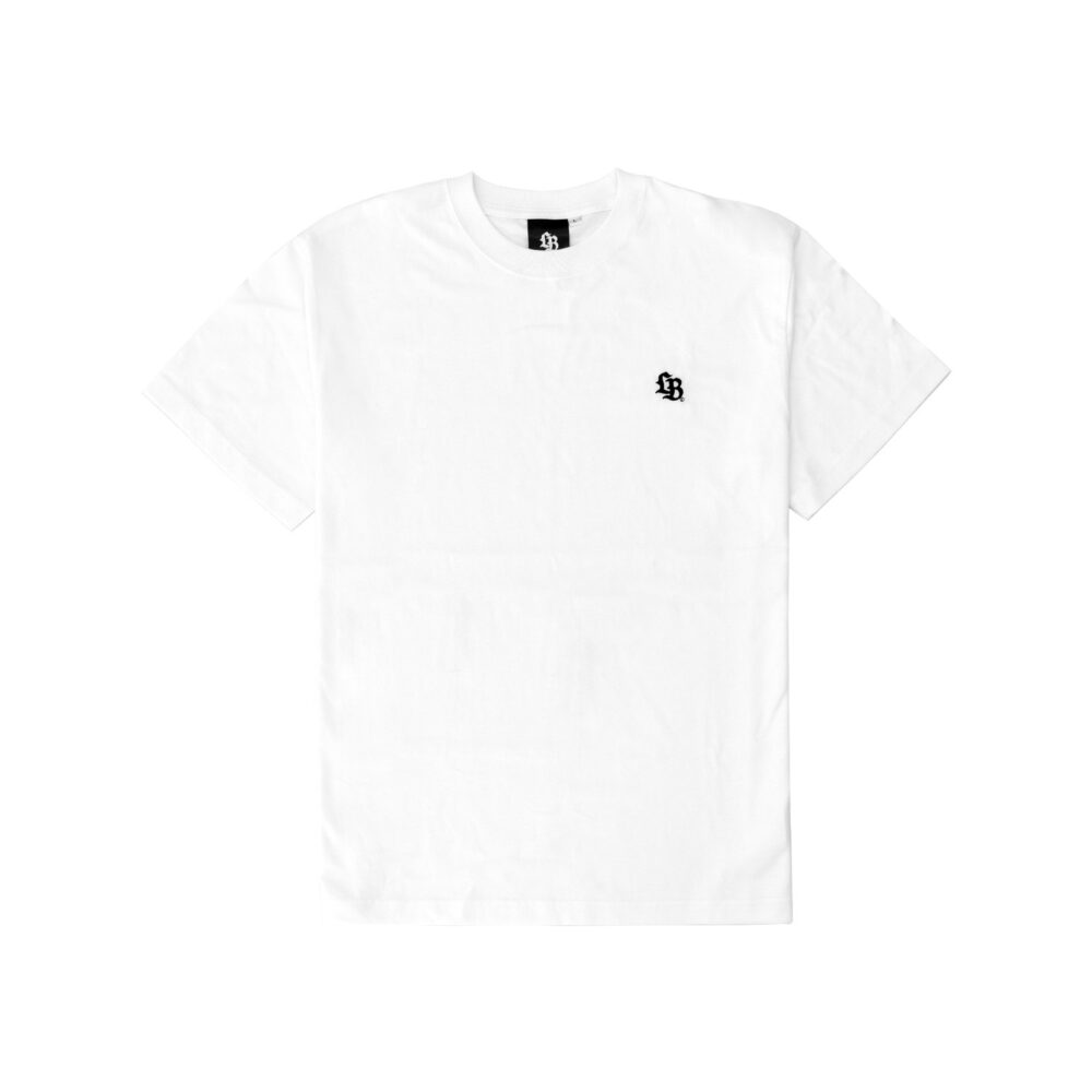LB Embroidery Logo Tee White - LB-ONLINE STORE
