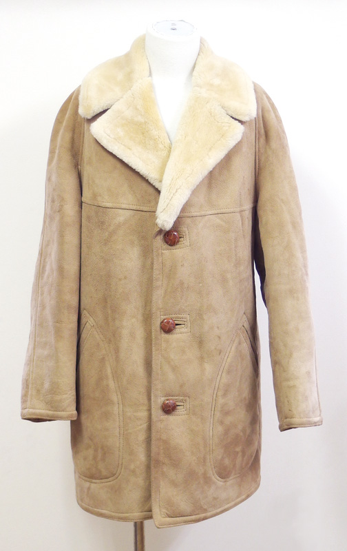 ブルックスブラザーズのムートンランチコート - 革製品の修理 レザー