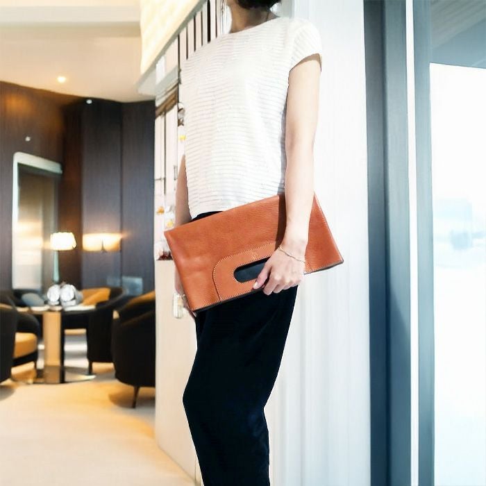 リバーシブルクラッチバッグ｜PORCO ROSSO