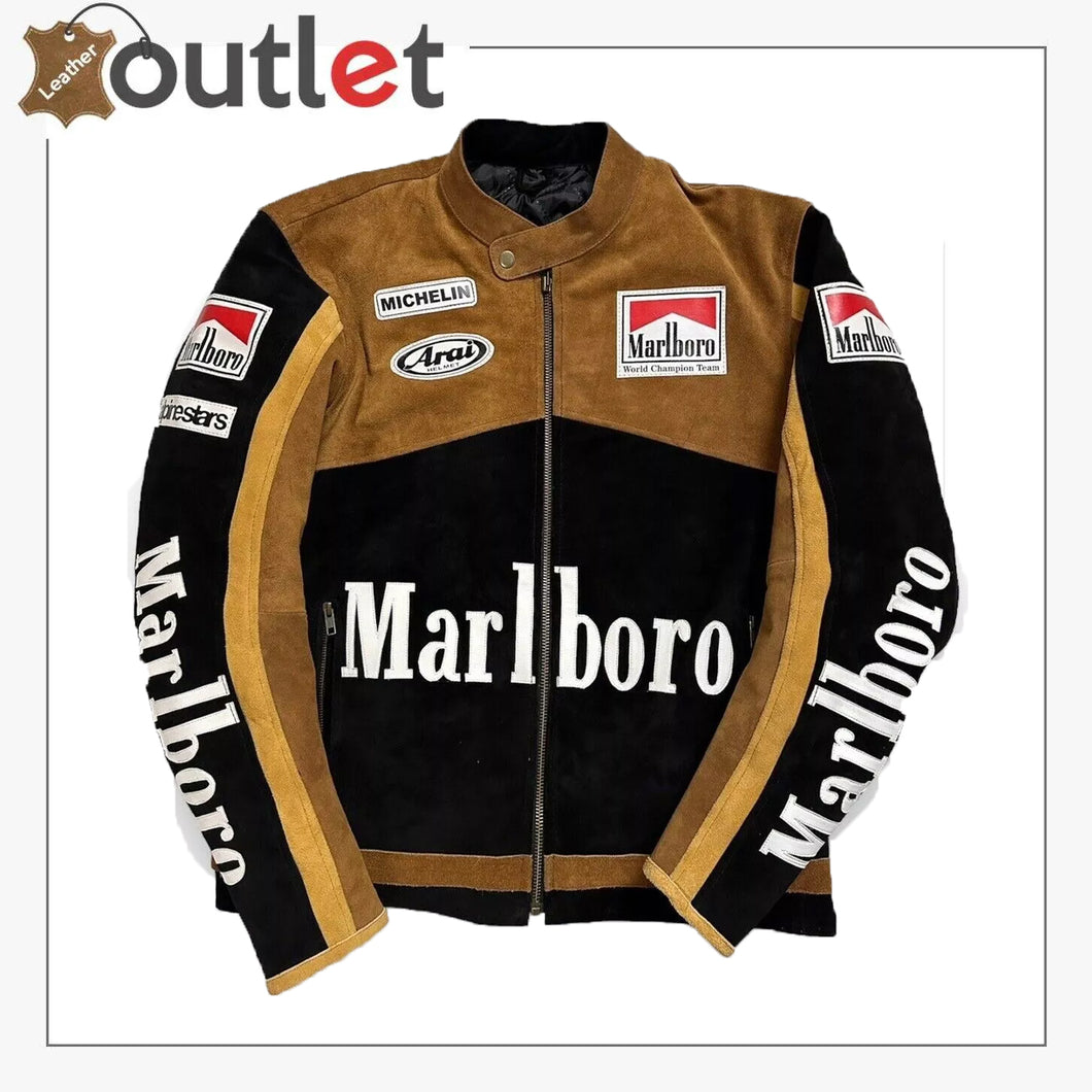 Explore Marlboro Vintage Leather Jacket | A Legacy of Quality & Style