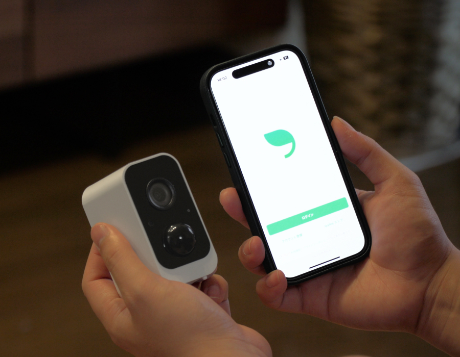 屋外カメラ | スマートセルフセキュリティ・leafee (リーフィー)